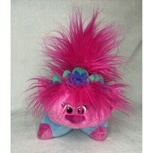 Pillow Pets DreamWorks Poppy Stuffed Animal – Trolls World Tour Plush Toy Pink